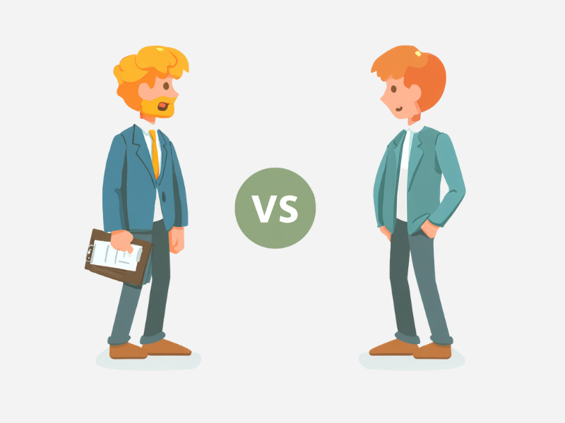 Compare options illustration